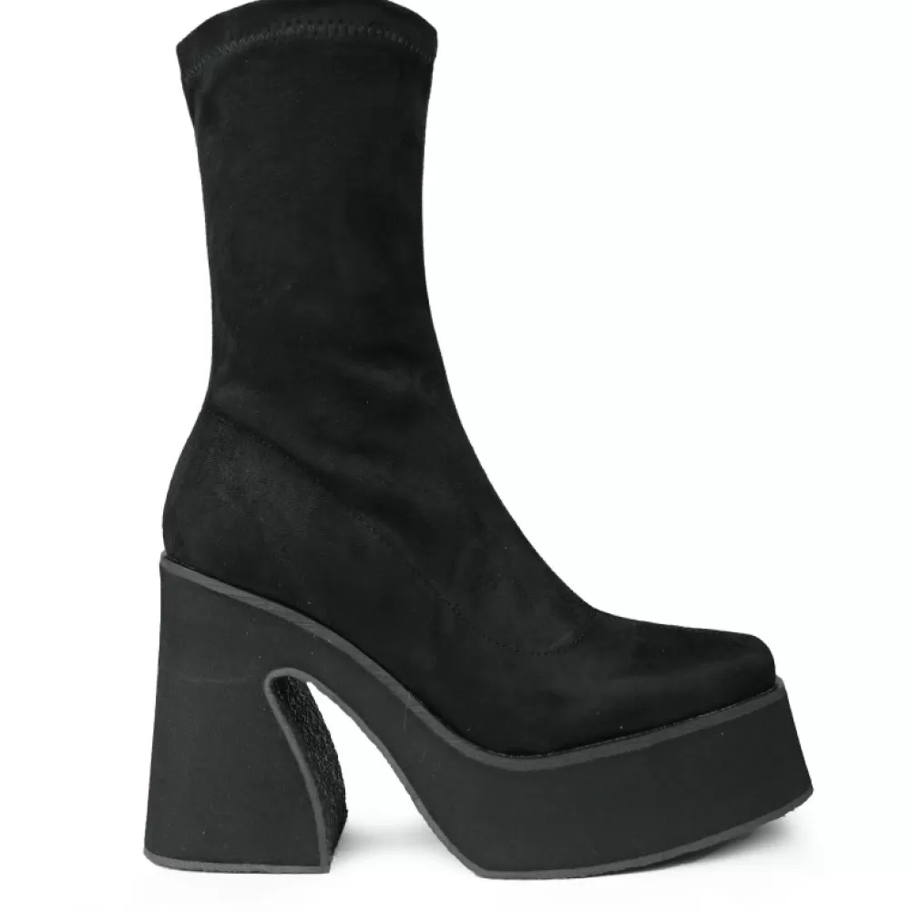 SEDAI Ankle Boots< Gt1 Suede Black