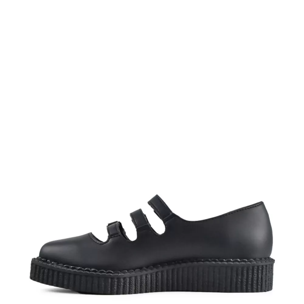 T.U.K. Creepers<Tuk A9733L Black Vegan