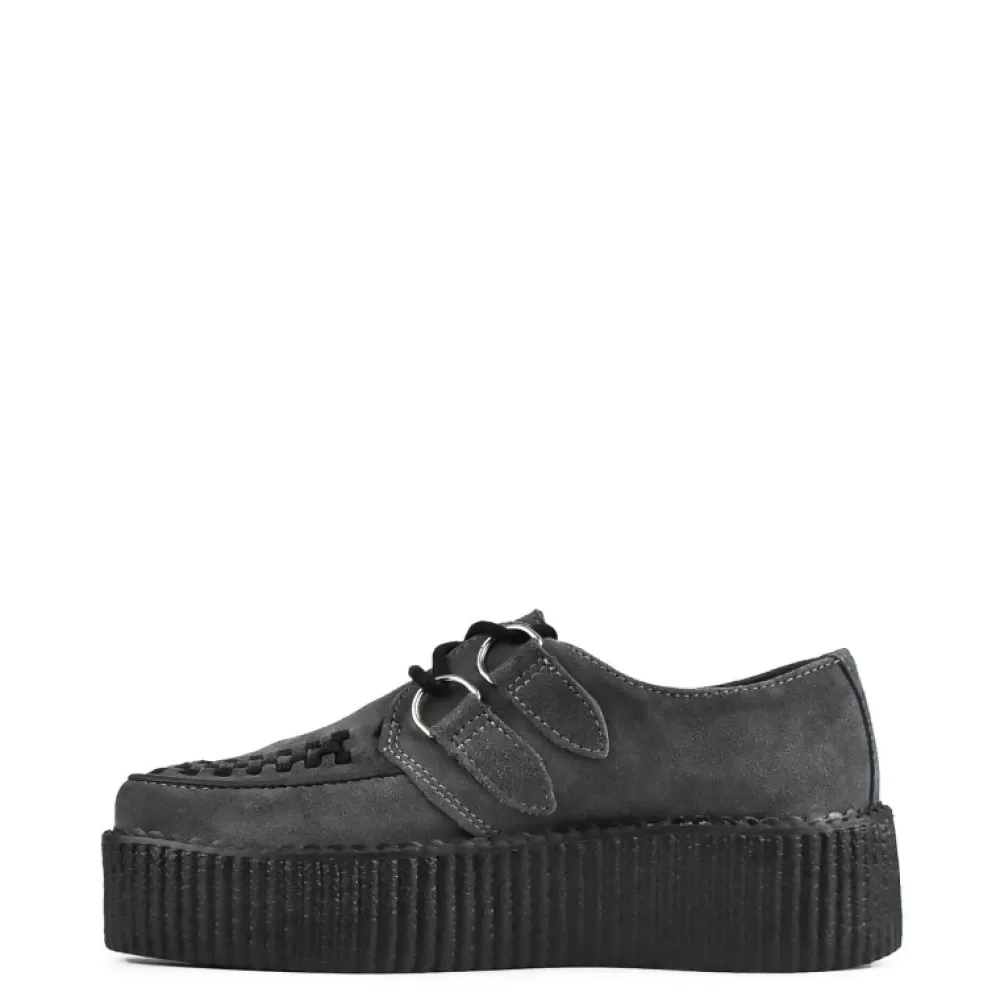 T.U.K. Creepers<Tuk Av9763 Charcoal Suede